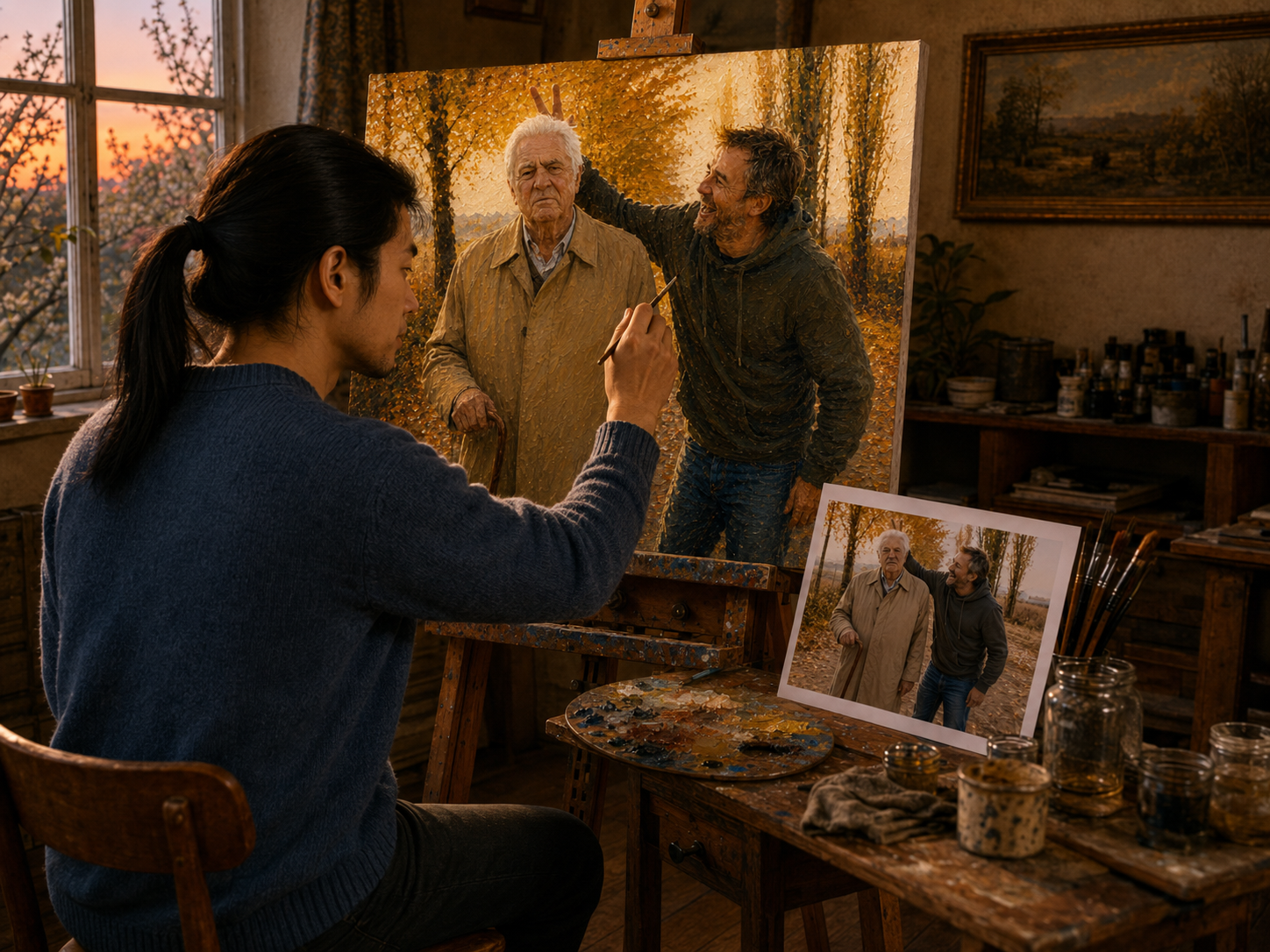 Painted in Dafen. Reviewed by Chord.